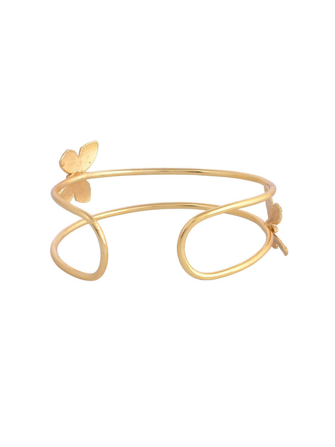 VOJ Women Gold Color stainless steel Bracelet - Swadesiicart