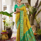 Shree Shyam Fashion Mustard Yellow Soft Silk Saree