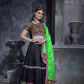 AI Fashion Black Art Silk Designer Navratri Lehenga Choli Collection