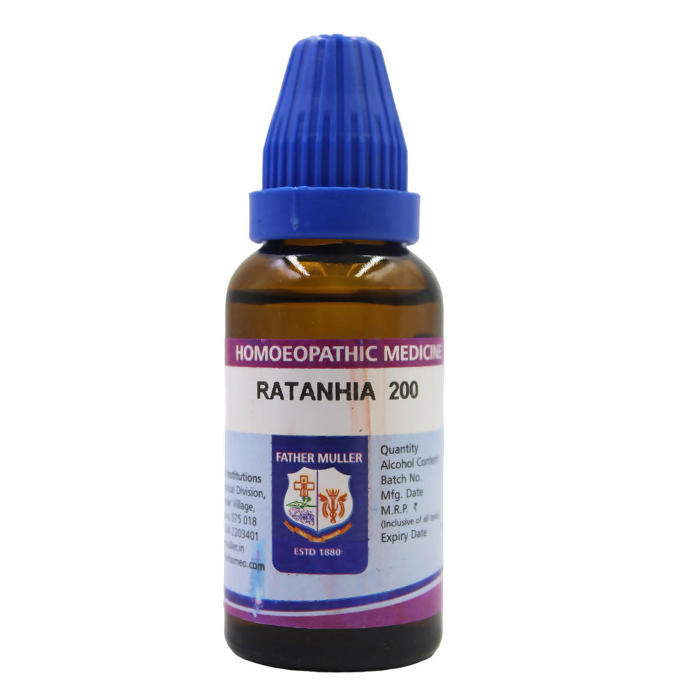 Father Muller Ratanhia Dilution - Swadesiicart