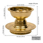 Spillbox Gold-Toned Brass Udupi Nanda Pooja Essential | Swadesiicart