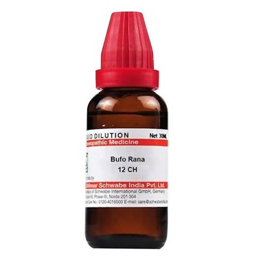 Dr. Willmar Schwabe India Bufo Rana Dilution | Swadesiicart