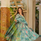 Aayaa Designer Cotton Silk Suit - Sky Blue