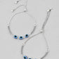 VOJ Set of 2 Traditional Evil Eye Designer Anklet - Swadesiicart