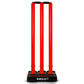 Boldfit Cricket Stumps with Stand & Bails - Red