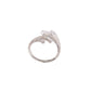 NVR Women's Stylish Latest Silver Plated Ring With Ad Stones | Swadesiicart