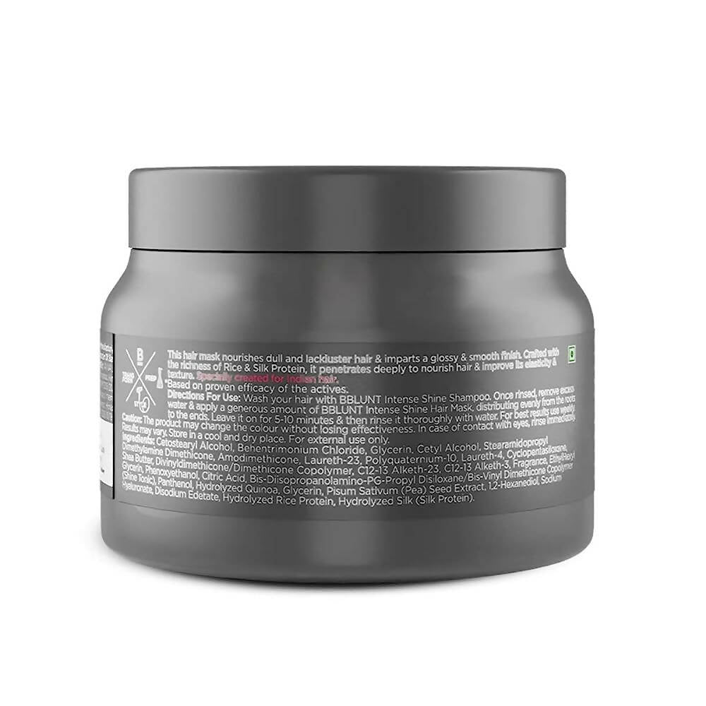 BBlunt Intense Shine Hair Mask - Limited Time Offer - Swadesiicart