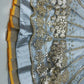 Jyoti Fashion Glamorous Grey Zari With Paper Mirror Embroidered Net Lehenga Choli with Dupatta | Swadesiicart