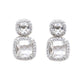Diamond Duet Studs- Ruby Raang | Swadesiicart