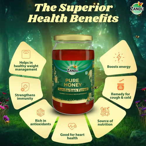Zandu Pure Honey Sundarban Forest - Swadesiicart