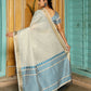 Shree Shyam Fashion Sky Blueline Saree