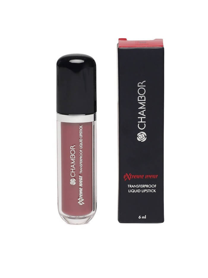 Chambor Nocturne 408 Extreme Wear Transferproof Liquid Lipstick - Swadesiicart