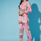 Myshka Women Multi - Printed Bling & Sparkly Co-Ords - Swadesiicart