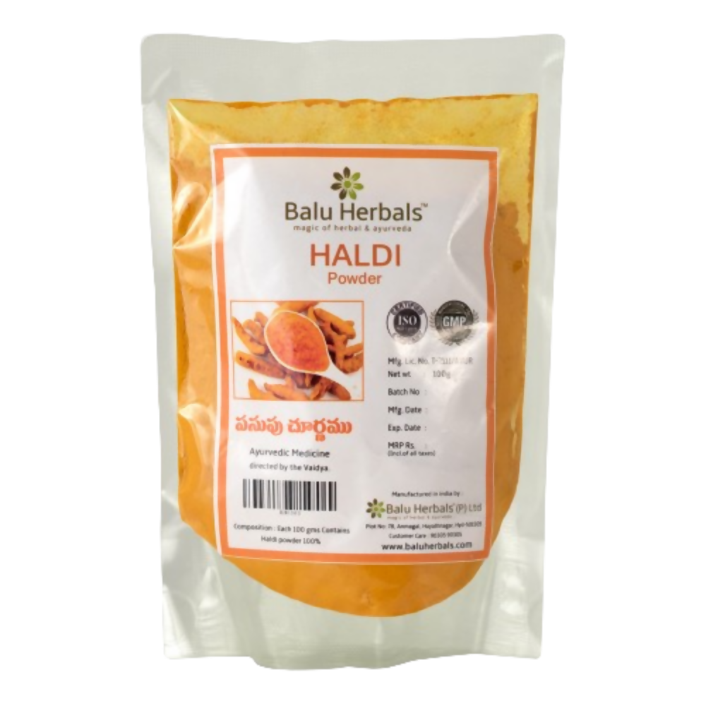Balu Herbals Turmeric (Pasupu) Powder - Balu Herbals