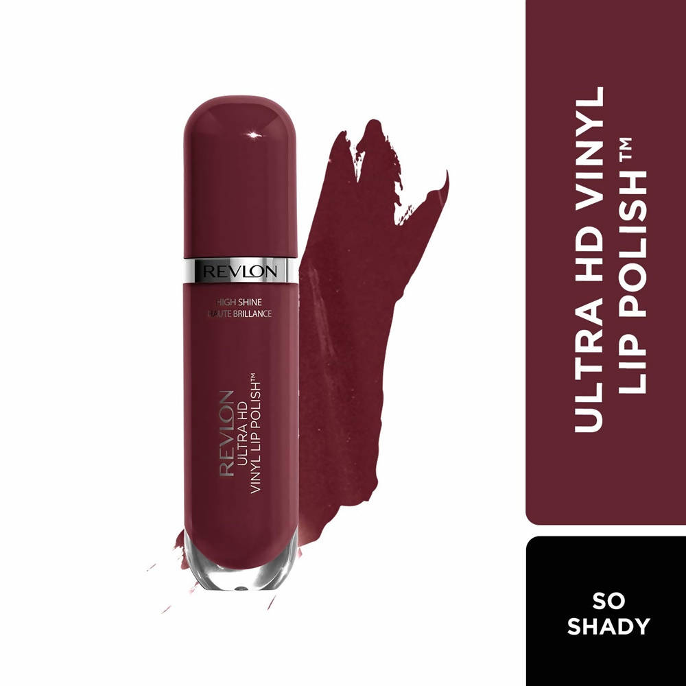 Revlon High Shine Haute Brillance Ultra Hd Vinyl Lip Polish - So Shady - Swadesiicart