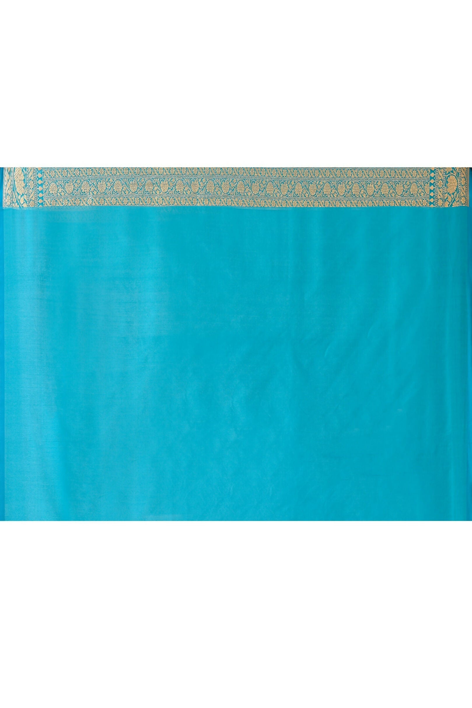 Joban Fashion Aqua Soft Pure Handloom Banarasi Silk Saree | Swadesiicart