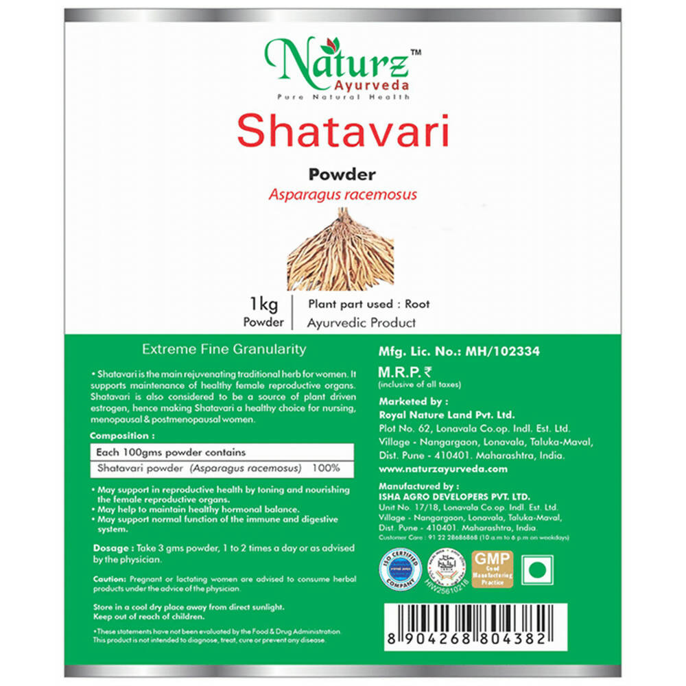 Naturz Ayurveda Shatavari Powder | Swadesiicart