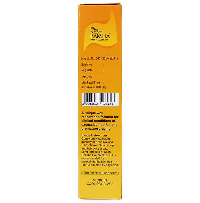 Dr. Jrk's Kesh Raksha Hair Vitalizer Oil - Limited Time Offer - Swadesiicart