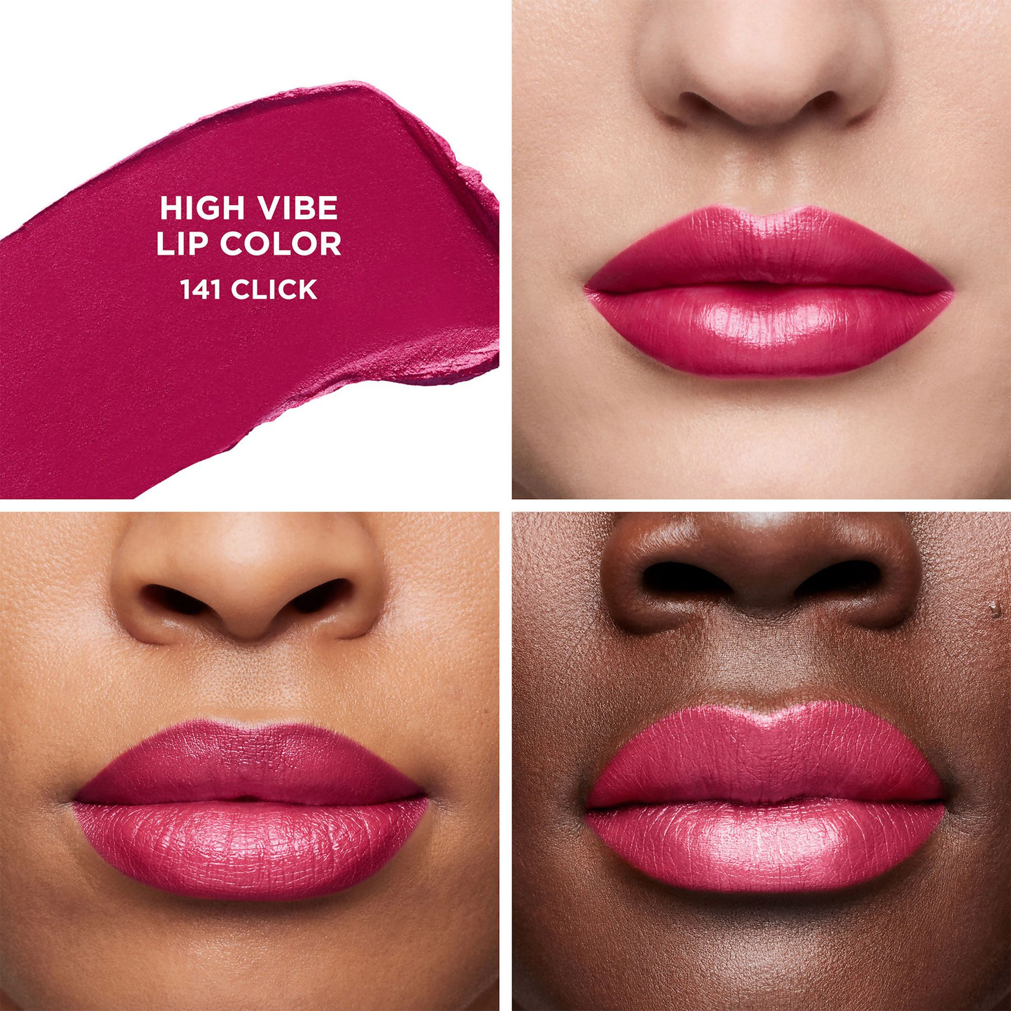 Laura Mercier High Vibe Lip Color - 141 Click - Swadesiicart