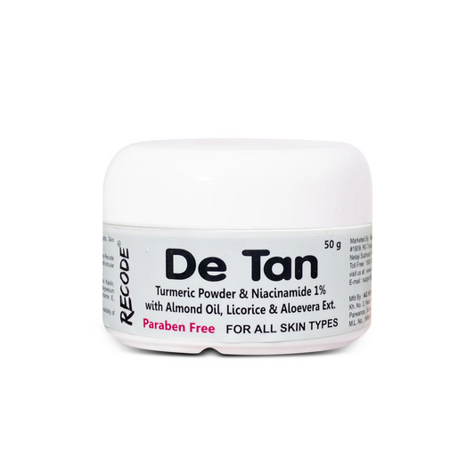 Recode De Tan Removal Cream - Swadesiicart