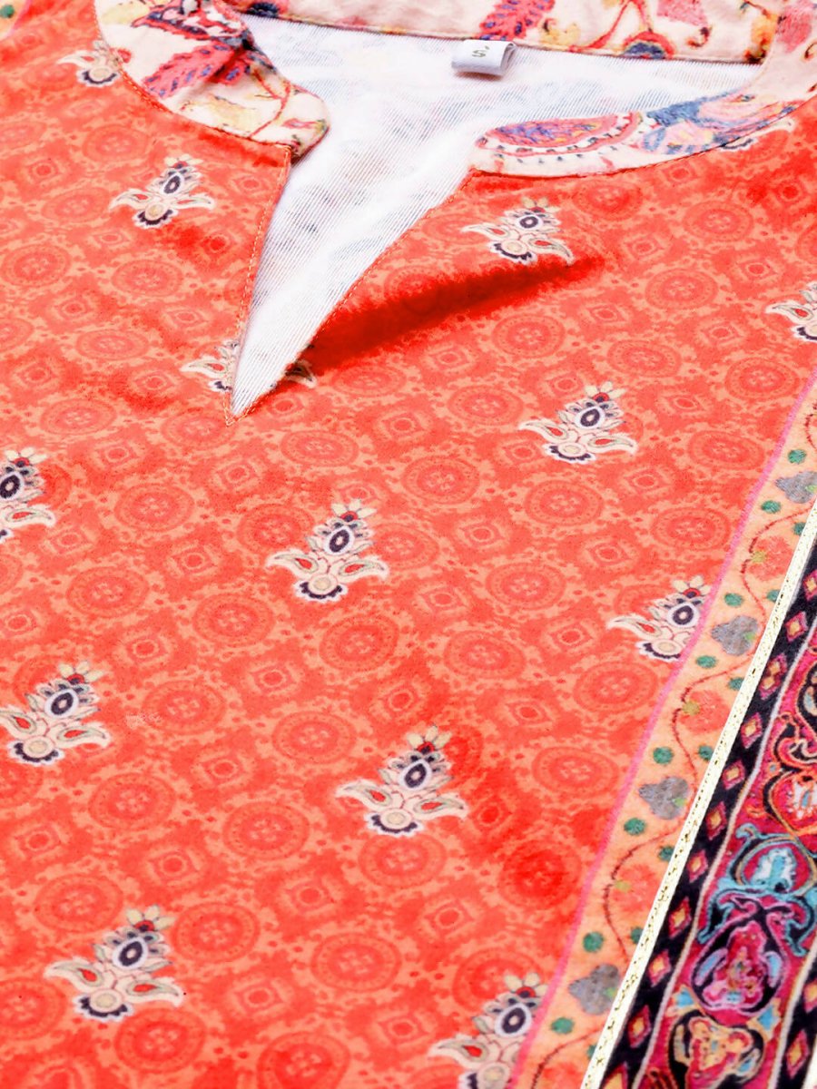 Ahalyaa Women's Traditional wear Kurta - Multi | Swadesiicart