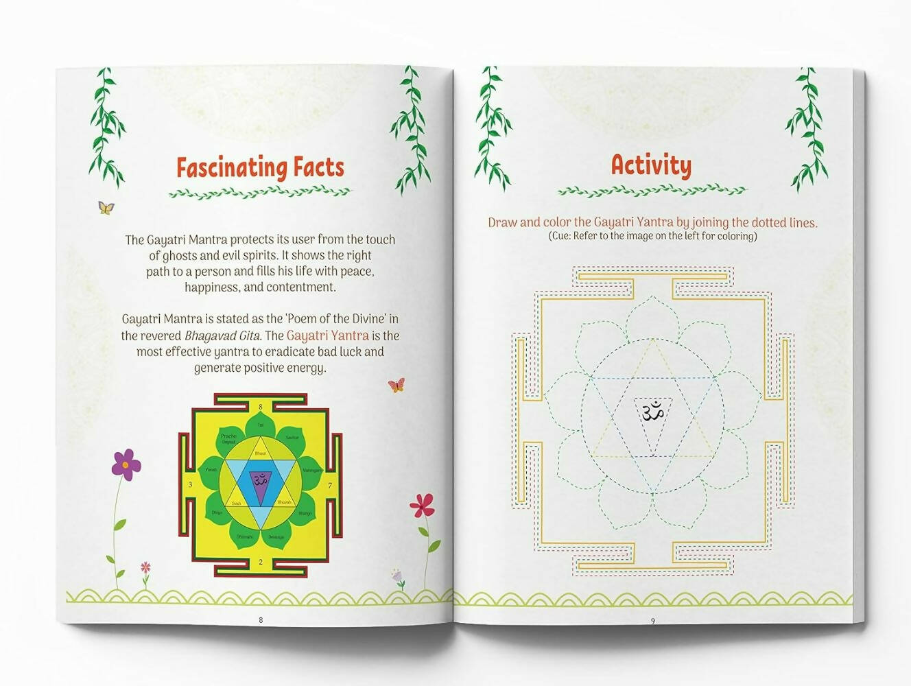 Shlokas And Mantras - Activity Book For Kids - Swadesiicart