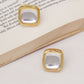 Kundan Studs (Gold) - Ruby Raang - Swadesiicart