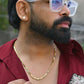VOJ Gold-Polished Self Designed Biscuit Chain | Swadesiicart