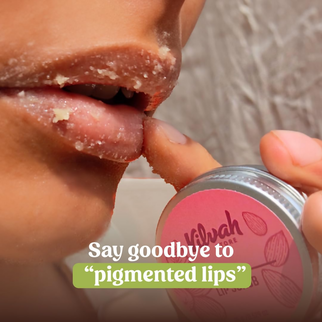 Vilvah Store Lip Scrub - Swadesiicart