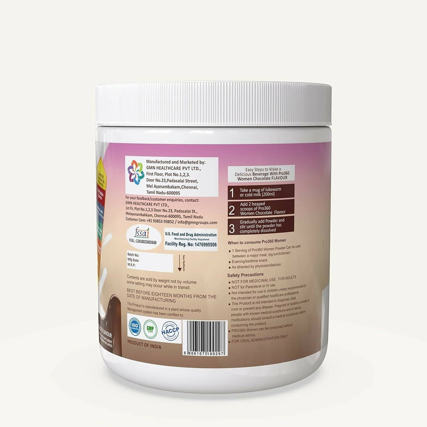 Pro360 Women Protein Powder | Swadesiicart