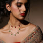 Women's Gold-Polished Necklace - Ruby Raang | Swadesiicart