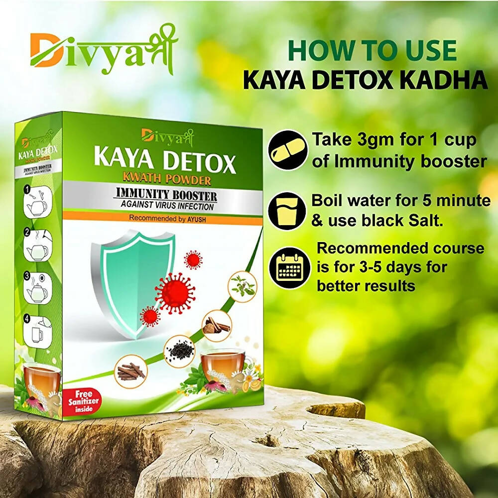 Divya Shree Kaya Detox Immunity Booster Kwath Powder | Swadesiicart