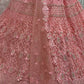 Jyoti Fashion Women's Pink Heavy Net Fancy Dori, Multi Thread, Rainbow Sequins and Diamond Work Wedding Lehenga Choli | Swadesiicart
