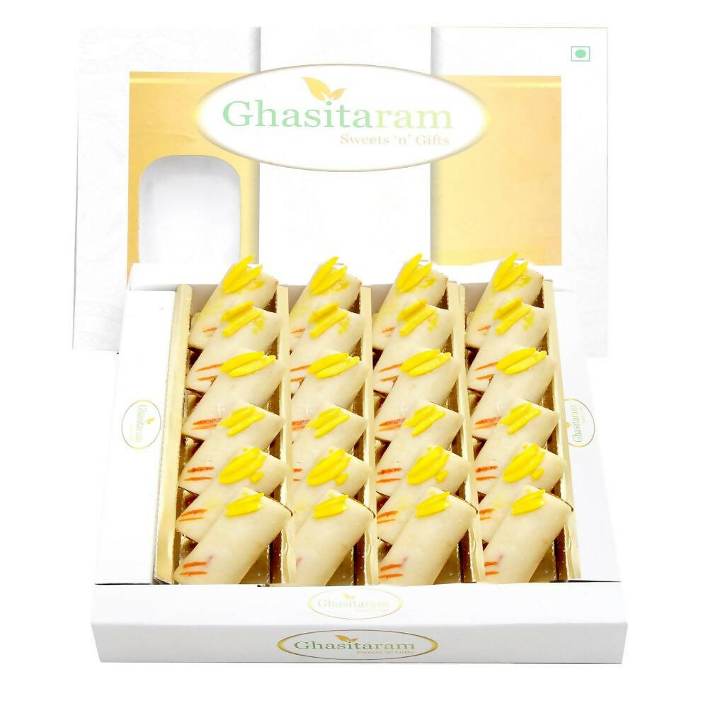 Ghasitaram Pure Kaju Rolls | Swadesiicart