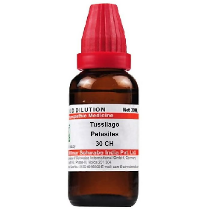 Dr. Willmar Schwabe India Tussilago Petasites Dilution | Swadesiicart