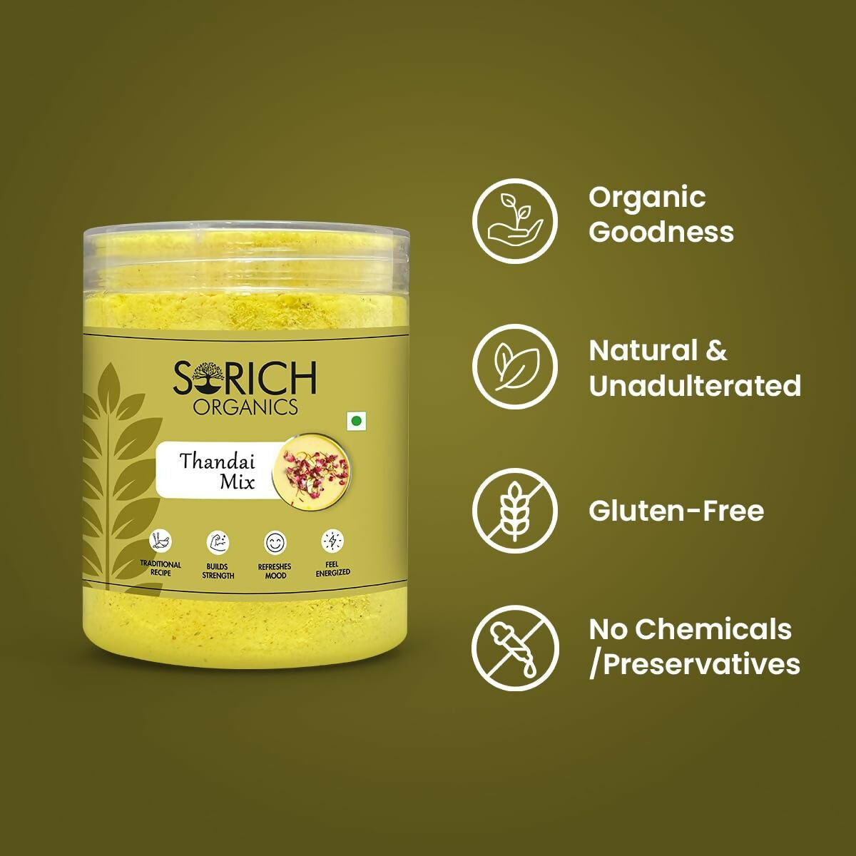 Sorich Organics Thandai Mix | Swadesiicart