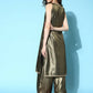 Ahalyaa Women's Traditional wear Kurta Set - Antique Gold | Swadesiicart