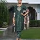 Vaasva Women's Silk Emboidered Solid Pant Set & Digital Printed Dupatta | Swadesiicart