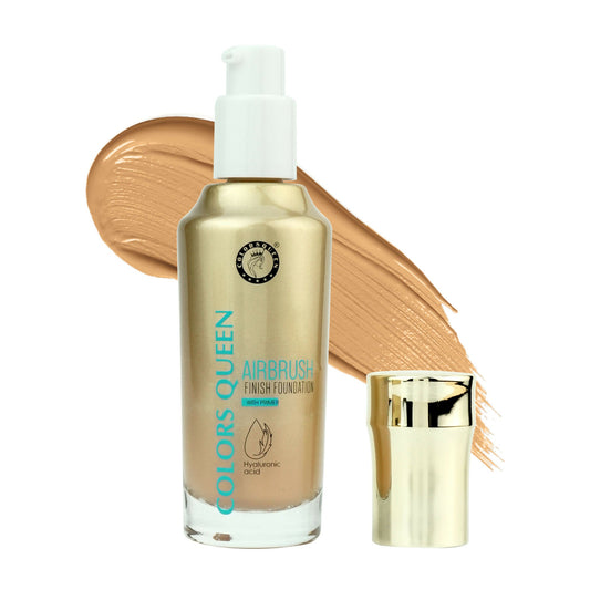 Colors Queen Airbrush Foundation With Primer - Natural Nude | Swadesiicart