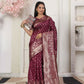 Shree Shyam Fashion Lichi Silk Green Saree