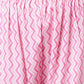 FIORRA Women's Pink Cotton A-Line Kurta Set - Swadesiicart