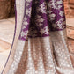 Joban Fashion Purple Pure Katan Pure Handloom Banarasi Silk Saree | Swadesiicart