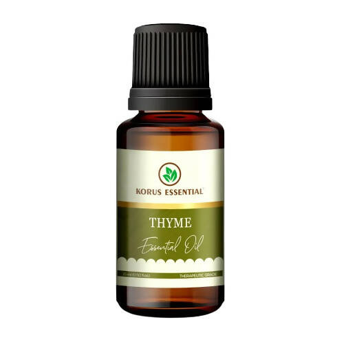 Korus Essential Thyme Essential Oil - Therapeutic Grade - Just Jaivik