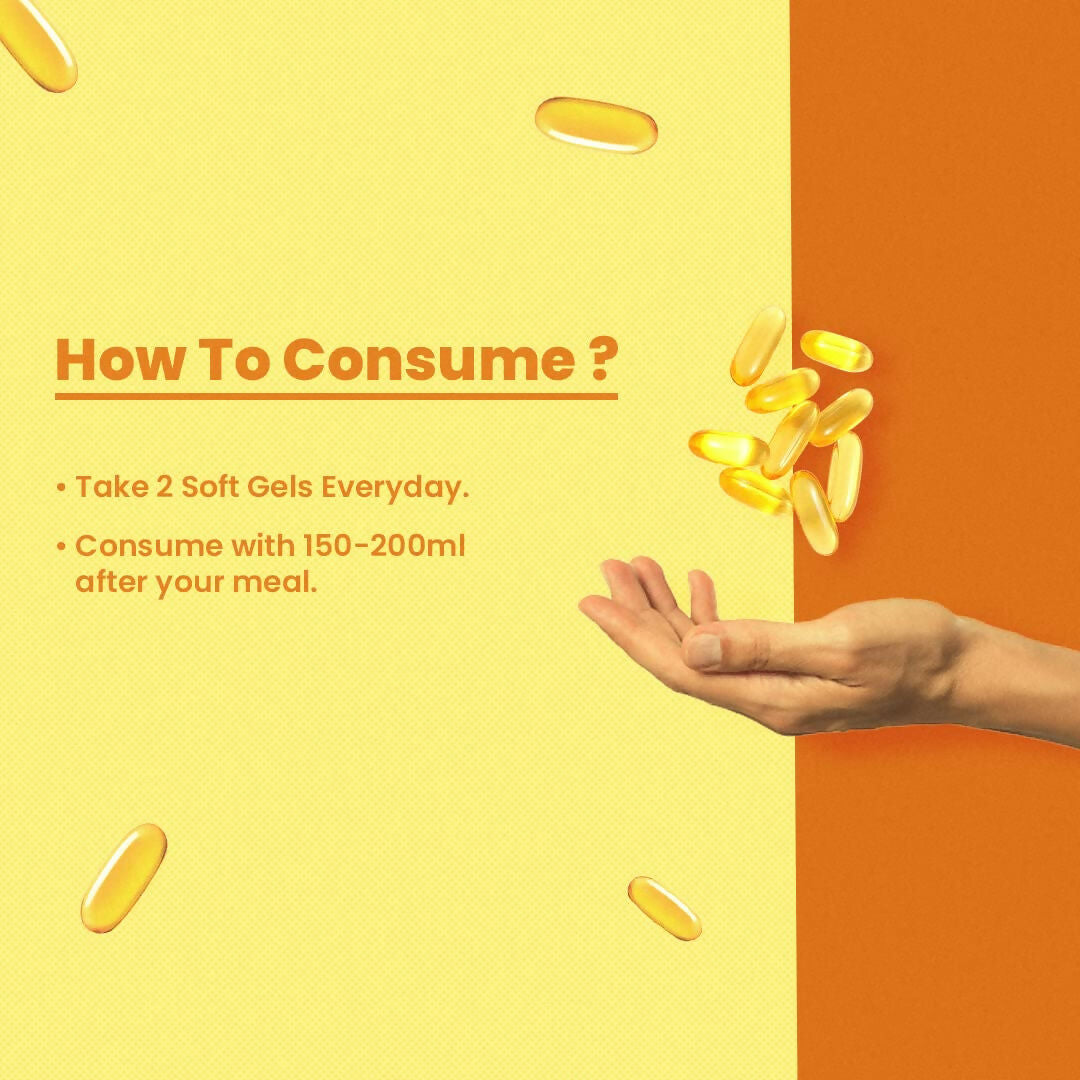 Meadbery Salmon Fish Oil Capsules - Swadesiicart