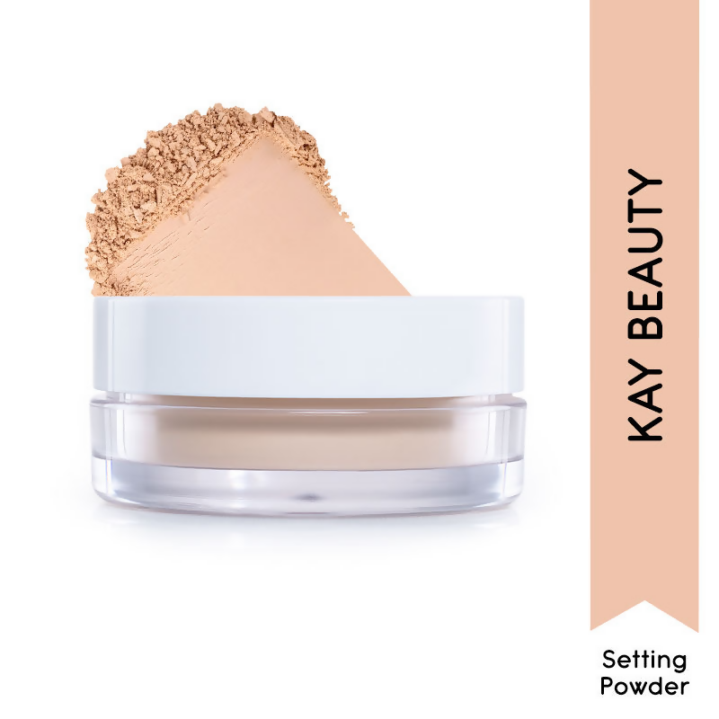 Kay Beauty By Katrina Kaif Matte HD Setting Loose Powder - Latte | Swadesiicart