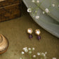 Ruby Raang Purple Amethyst Kundan Studs | Swadesiicart