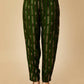 Jyoti Fashion Women's Green Viscose Rayon Embroidered Kurta Pant Set | Swadesiicart