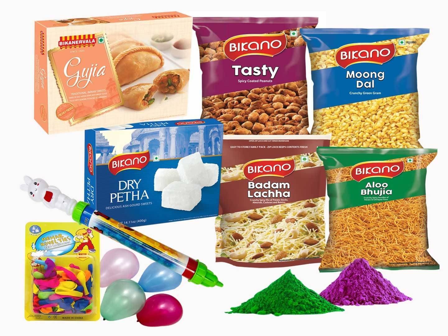 Bikano Namkeen Magic with Holi Gujia | Swadesiicart