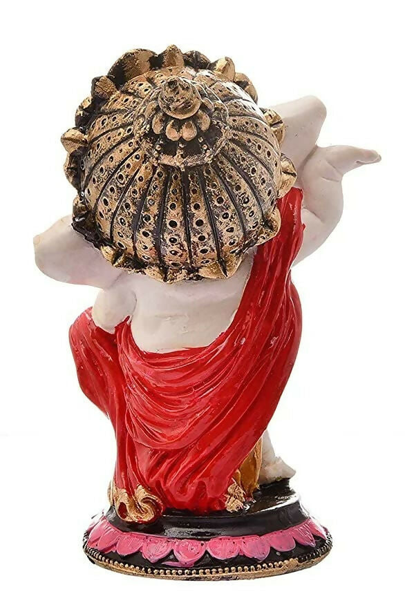 Dequera Polyresin Eco Friendly Lord Ganesha Ganpati Idol - Swadesiicart