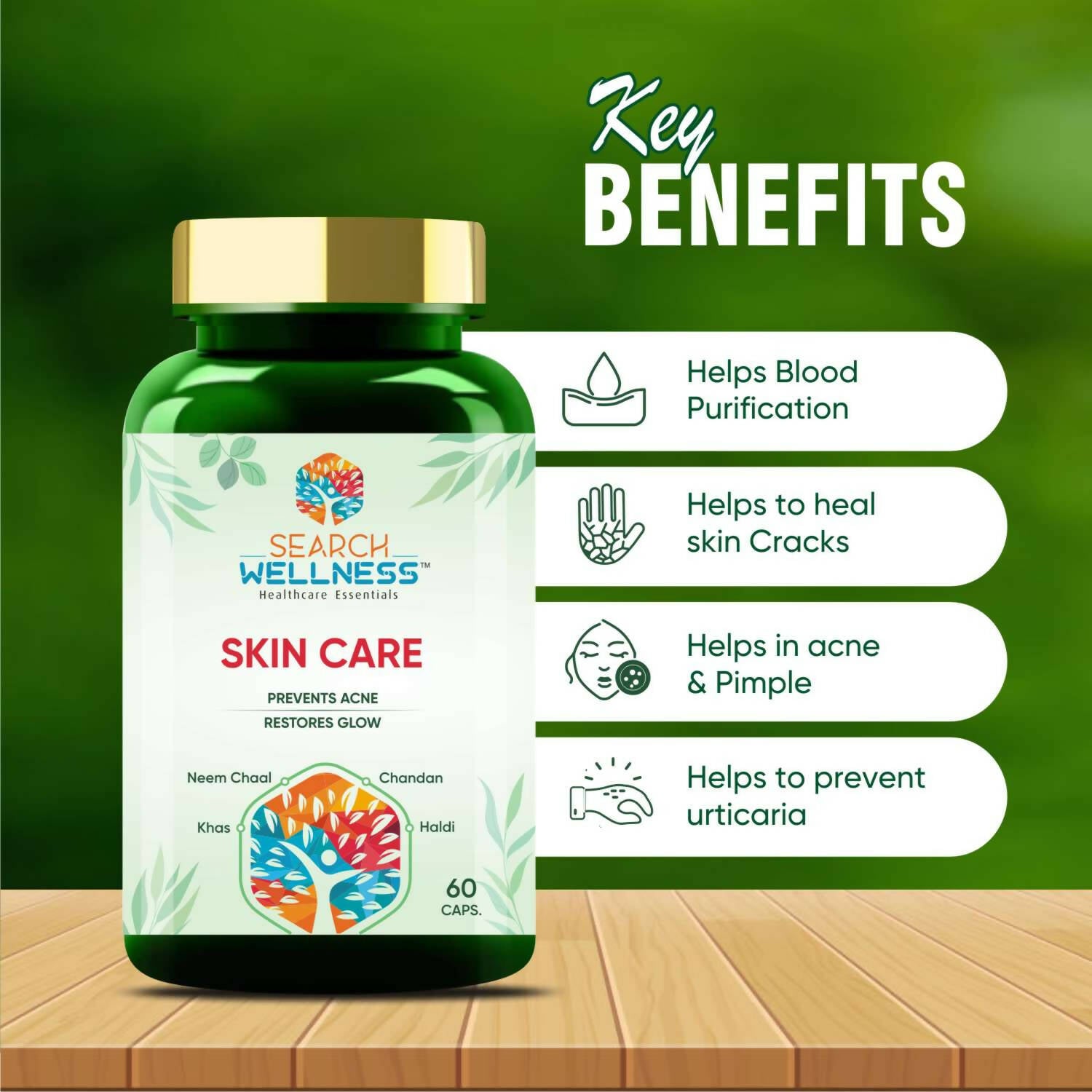 Search Wellness Skin Care Capsules - Swadesiicart
